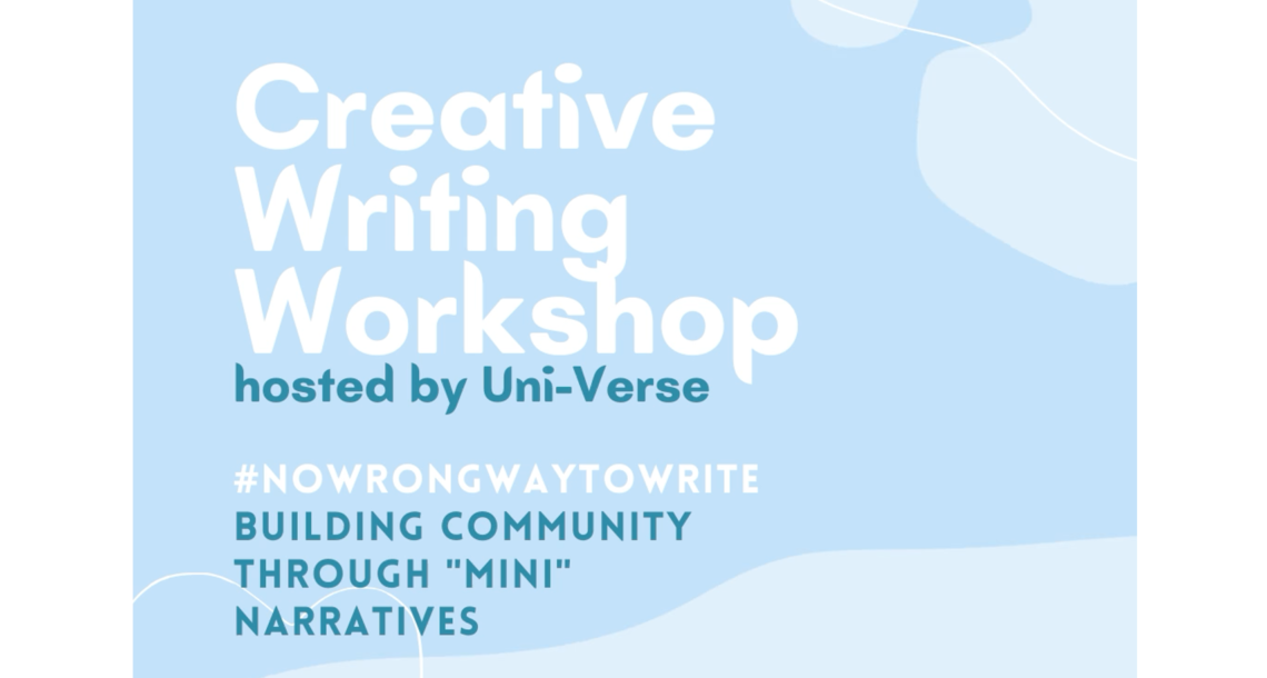 uni verse creative writing society